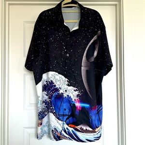 Men’s Star Wars themed button up